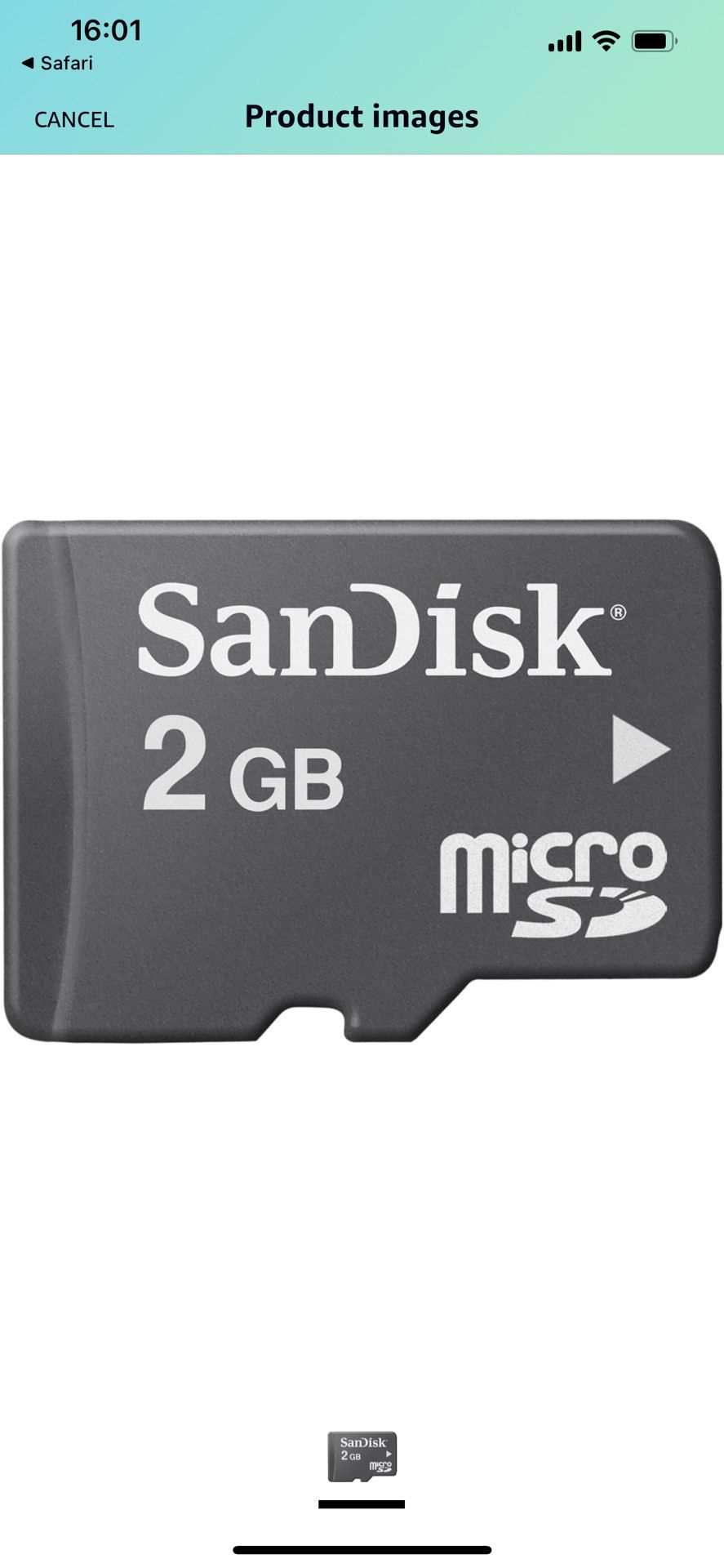 Micro SD Card 2 Gb