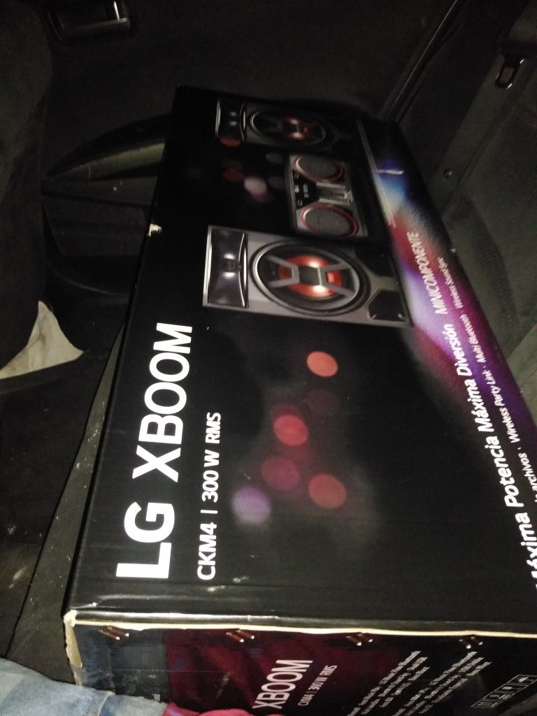 LG XBOOM SPEAKER