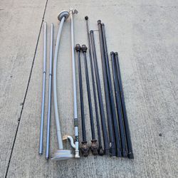 shower rods  curtain rods