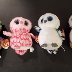 TY Babies & Plush Bundle – 6 Total (Mostly New w/ Tags)
