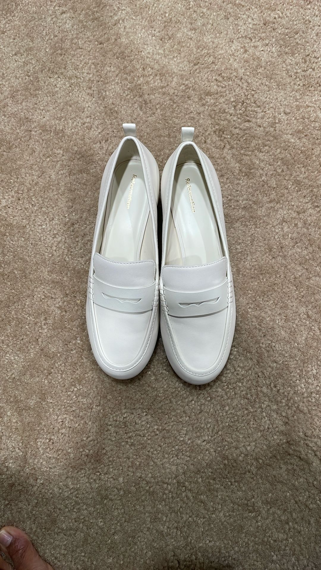 Franca Heeled Loafer - Reformation Size 7.5