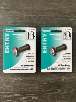Set-2 Door Viewer UI 9/16” 180 Degree