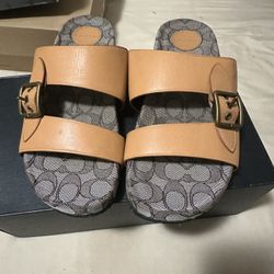 Huaraches Coach Brown Size 9