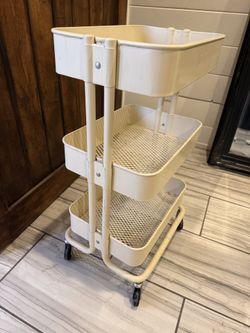 3 tier rolling cart