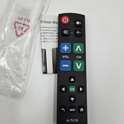 Universal Big Button TV Remote - A High Visibility for Seniors