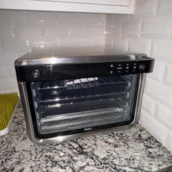 Ninja Foodi DT255A, 10-in-1 Smart XL Air Fry Oven - Stainless Silver