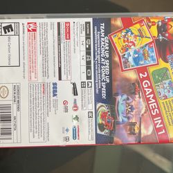 Sonic Mania + Team Sonic Racing Double Pack (2 Games in 1)(Nintendo Switch)  NEW