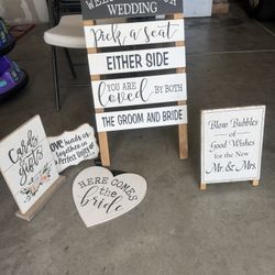 Wedding Signs 