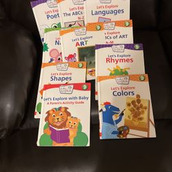 set Of 10  Baby  Einstein  Hard Cover Books