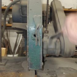 Custom Made Aluminum Cutter, With Motor