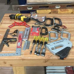Various Wood Working Tools 