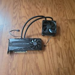 EVGA RTX 2070 Super XC Hybrid Water Cooled Graphics Card