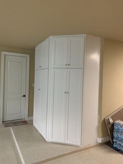 Walk in closets and kitchen cabinets