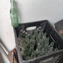 Vintage Coca-Cola bottles 