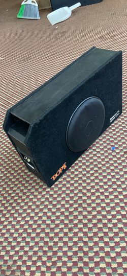 Alphasonik CFM 8” 1000W flat mount subwoofer