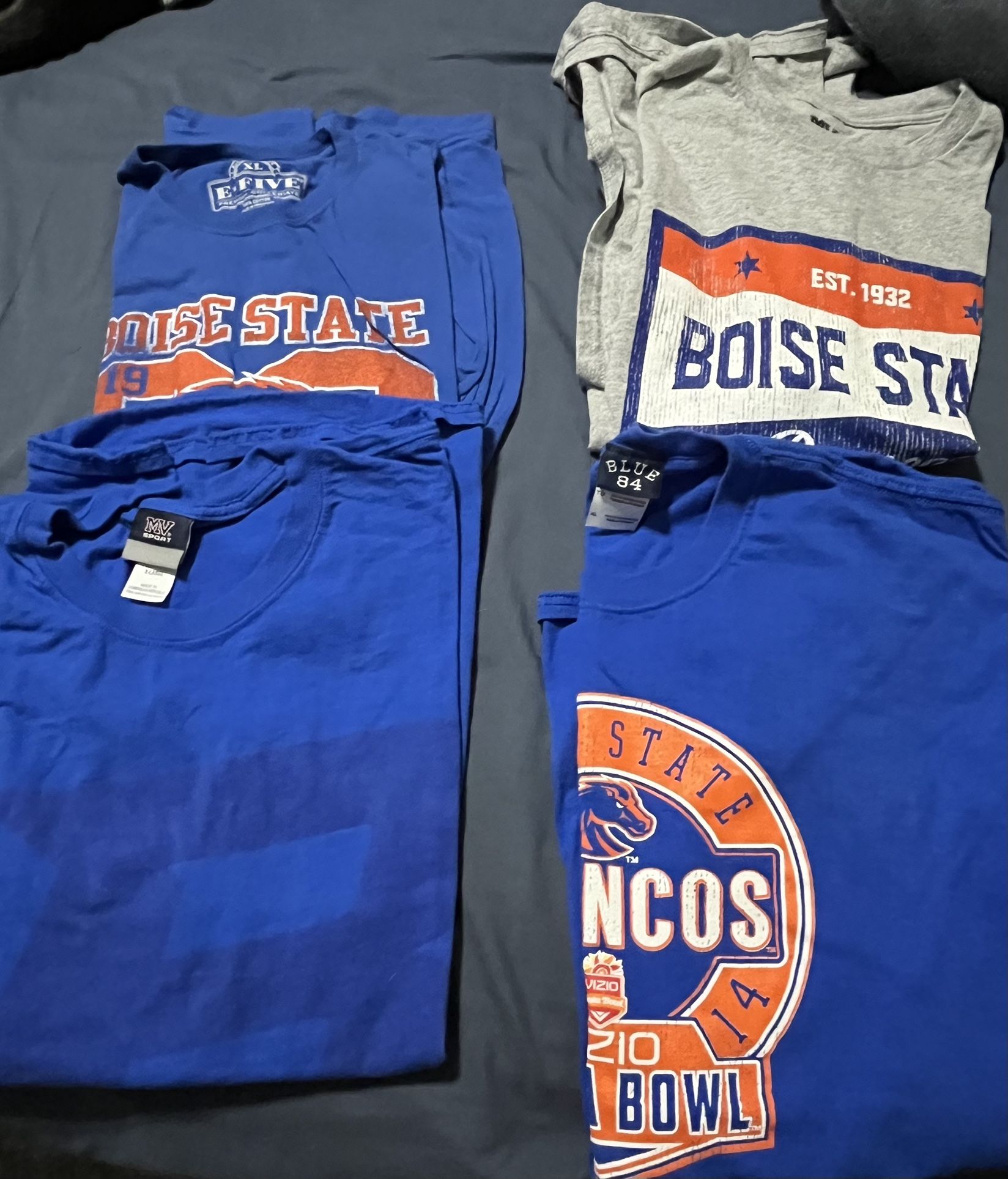 Boise State Shirt Lot