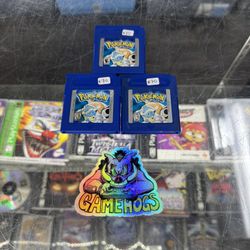 Pokemon Blue Gameboy New Batteries  $70-$80 Each Gamehogs 11am-7pm