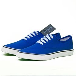 Forever21 Blue Canvas Sneakers. U.S Men's Size 12