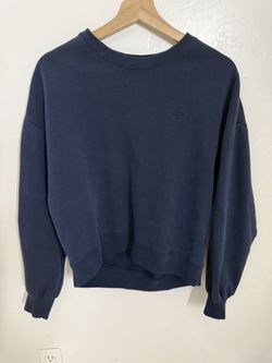 Hollister Navy Blue Crewneck Sweatshirt – Size S