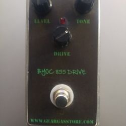 BYOC 855 Overdrive Guitar Pedal