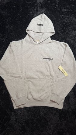 Fear of God Essentials Dark Oatmeal Hoodie