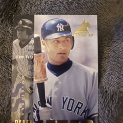 Derek Jeter New York Yankees Card (97 Inside Pinnacle) 