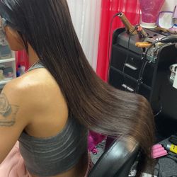 Real Human Hair On Hand & Installs