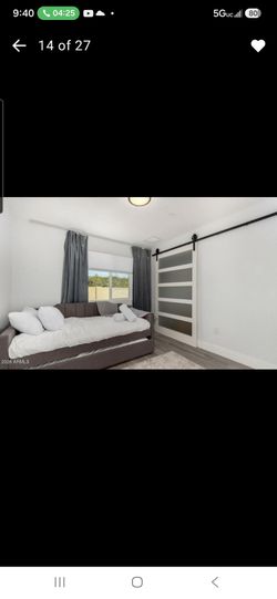 Trundle bed and 2 mattress
