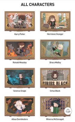 Pop Mart Harry Potter Hogwarts Biographical Series Scene Sets