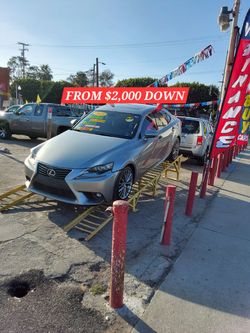 2015 LEXUS S250 tires so new