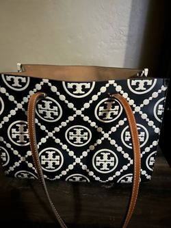 Tory Burch T Monogram Tote Bag
