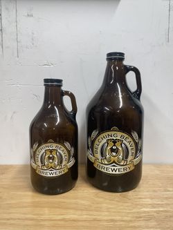 Belching Beaver Brewery Growler Set