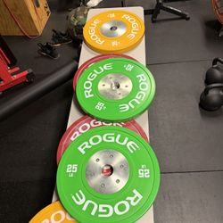 Rogue Competition Bumper Plates (Pounds)