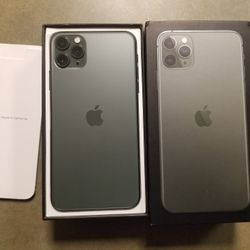 iPhone 11 Pro Max Midnight green Factory Unlocked 