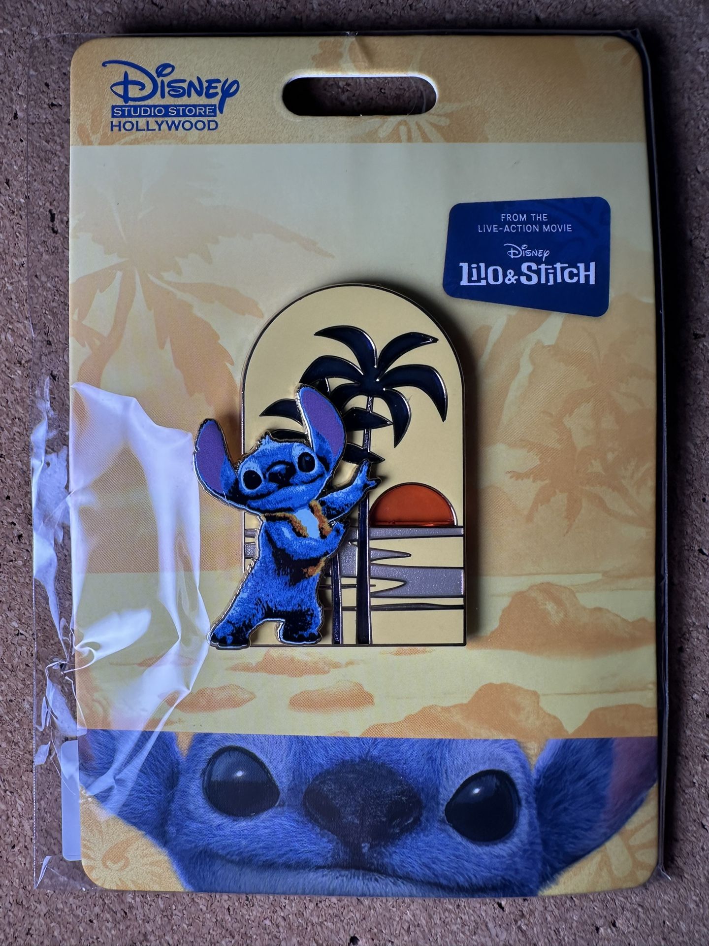 Disney DSSH 2025 Live Action Lilo and Stitch Sunshine Stained Glass LE 400 Pin
