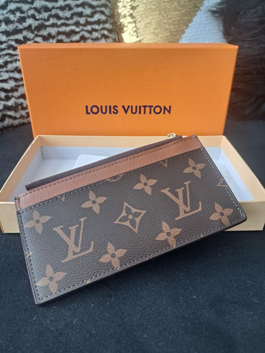 louis vuitton card holder used