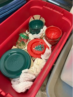 Assorted Christmas dishes