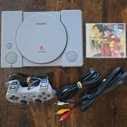 Japanese JP Playstation PS1 + Dragon Ball Z Legends
