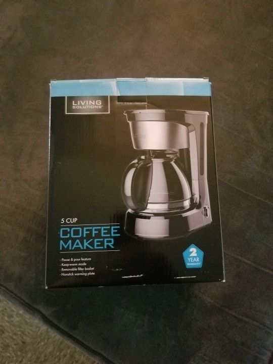 Coffee Maker 5 Cup