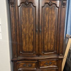 Ashley Furniture Ornate Armoire 