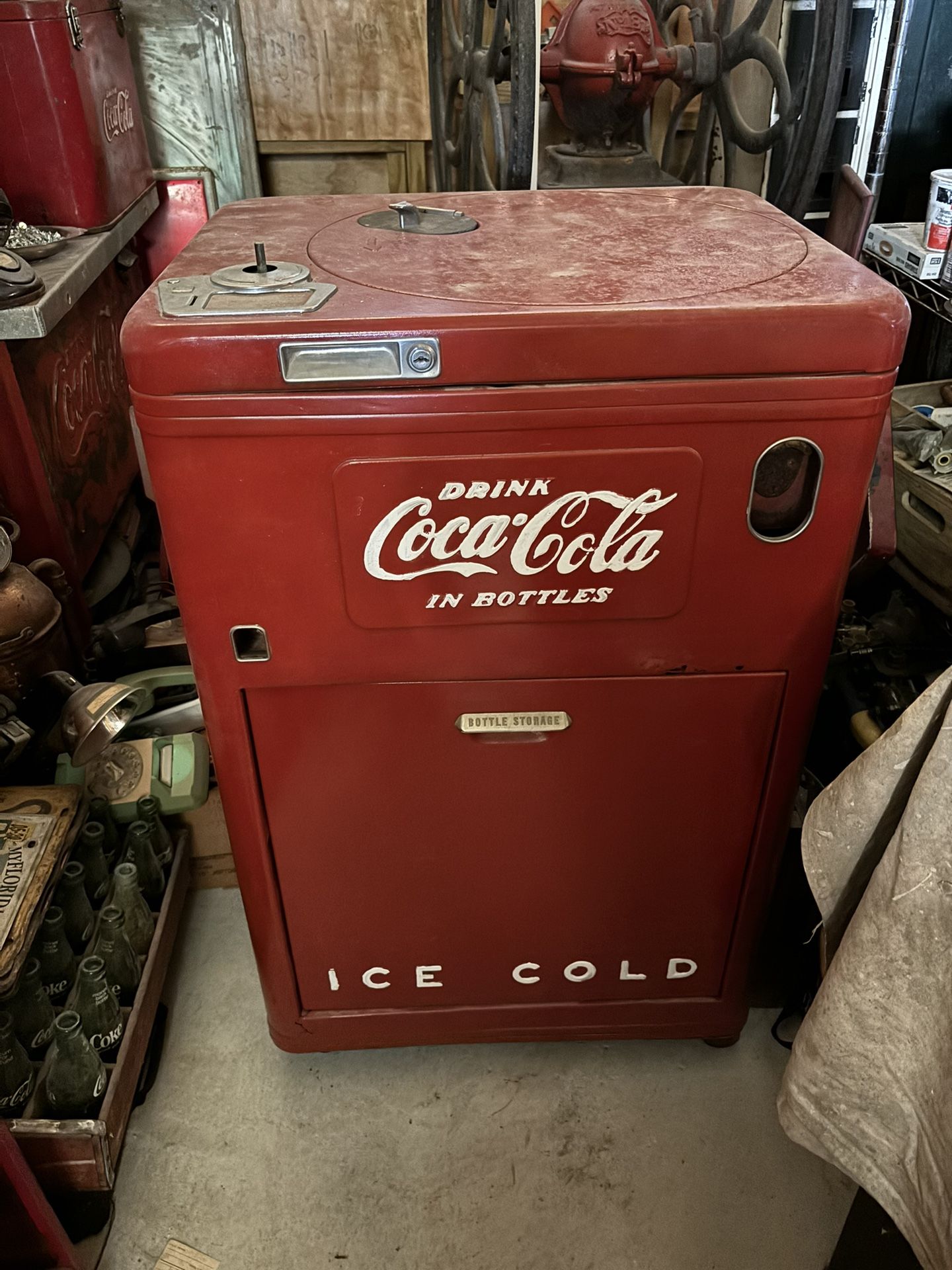 Antique Coke Machine