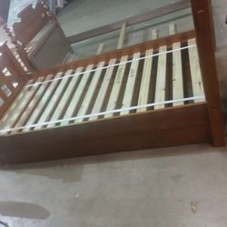 Twin Bed With Trundle