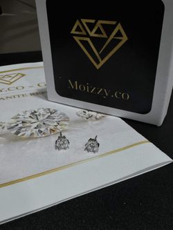 Lab Diamond Earrings (1ct)