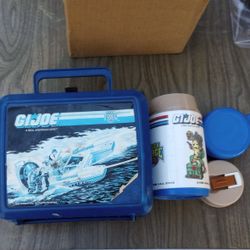 G.I. Joe Tiger Force Lunchbox Complete With Thermos Vintage