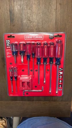 Craftsman 12pc  screwdriver set