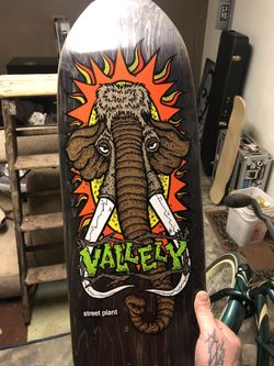 Mike Valely signed skateboard 55/100