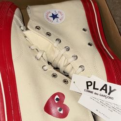 Converse x Comme des Garçons PLAY Chuck 70 high-top