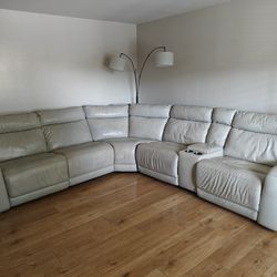 Reclining Costco Leather Sectional Sofa