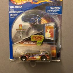 2002 Hot Wheels Geothermal Energy Car (Deora II) with a CD-ROM game, part of the Planet Hot Wheels Energy Series