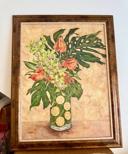 Tropical wall painting
